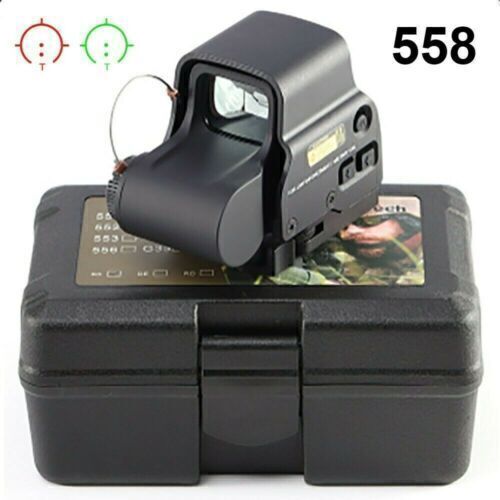 G33/G43 3X Sight Magnifier With Switch to Side QD Mount HHS 558 Red Green Dot - Picture 3 of 18