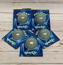 Bath  Body Works Holiday Sparkle Frosted Coconut Snowball Bath Fizzy x5