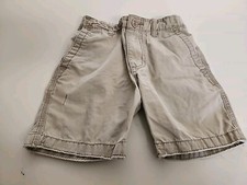 P.S. Khaki Boys Sz 4 Shorts w Adjustable Waist  Pockets T-1 