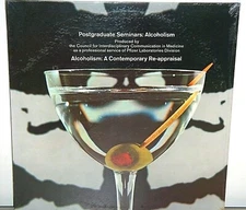 (SEALED) ALCOHOLISM POSTGRADUATE SEMINARS VINYL LP RECORD (1968) PFIZER