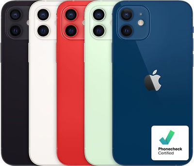 Apple iPhone 12 Mini 64GB 128GB 256GB - Unlocked - All Colors