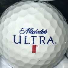 Liquor Michelob Ultra Light Beer Logo Golf Ball L-3-2 Collectible Ball