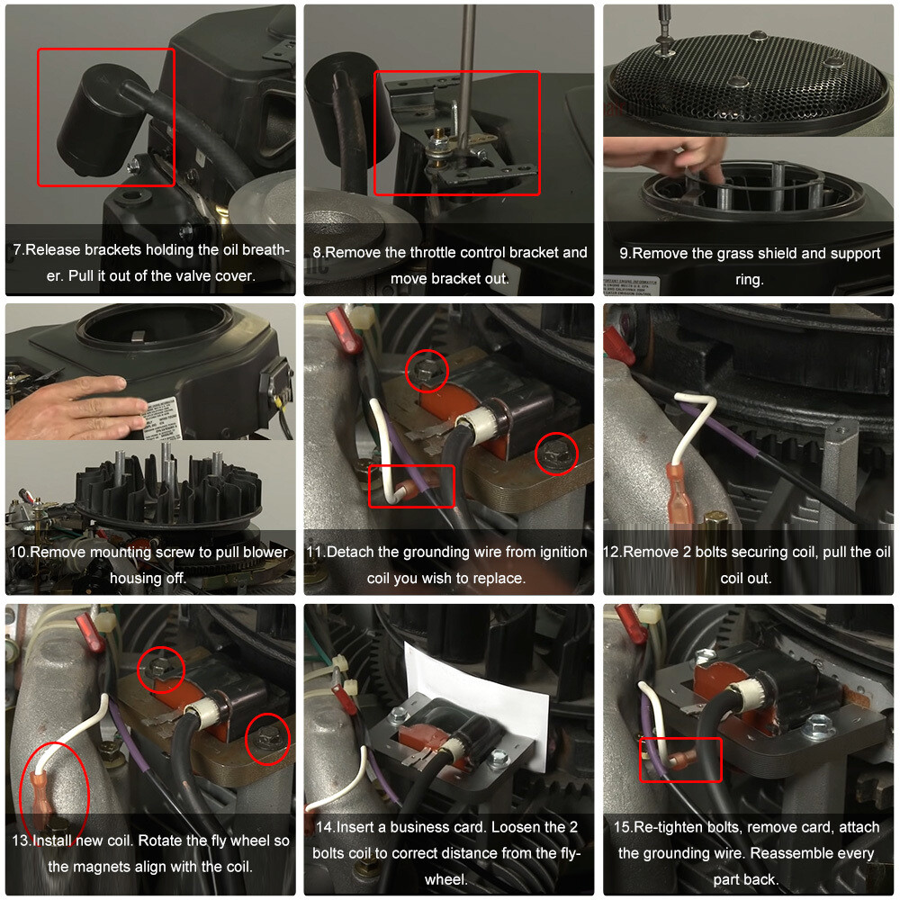 2x Ignition Coil For Kohler CH22 CV740 CV750 SV710 SV730 CH740S 24 584