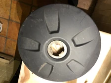 FlowBelow Aero Wheel Cover Panel Gray WCC-100 Tractor Hub Cap Center 22.5