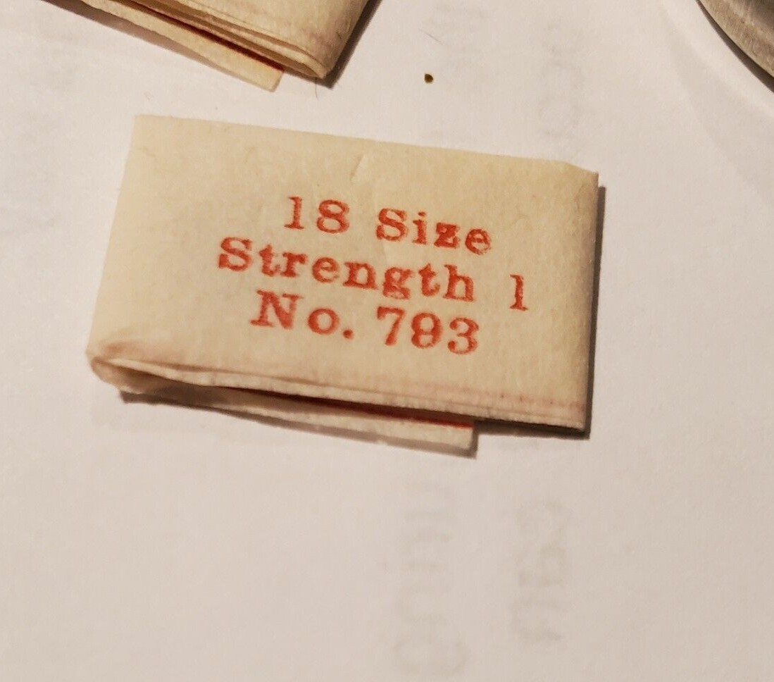 Elgin Pocket Watch Hairspring part 793, 18 size, strength 1. New old stock eBay