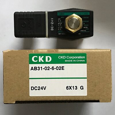 NEW 1PC For CKD AB31-02-6-02E DC24V Solenoid Valve In Box Free Shipping