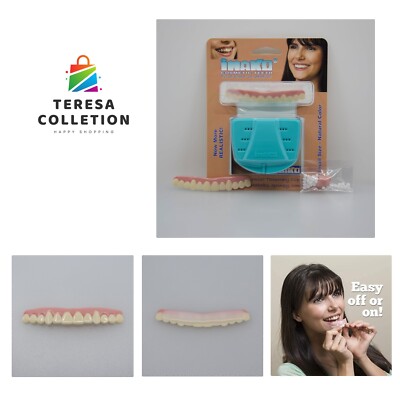 Cosmetic Teeth - Small, Natural - Upper Veneers - Custom Fit at Home, Arrives...
