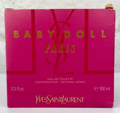 YVES SAINT LAURENT BABY DOLL PARIS EAU DE TOILETTE 3.3 OZ. 100ml