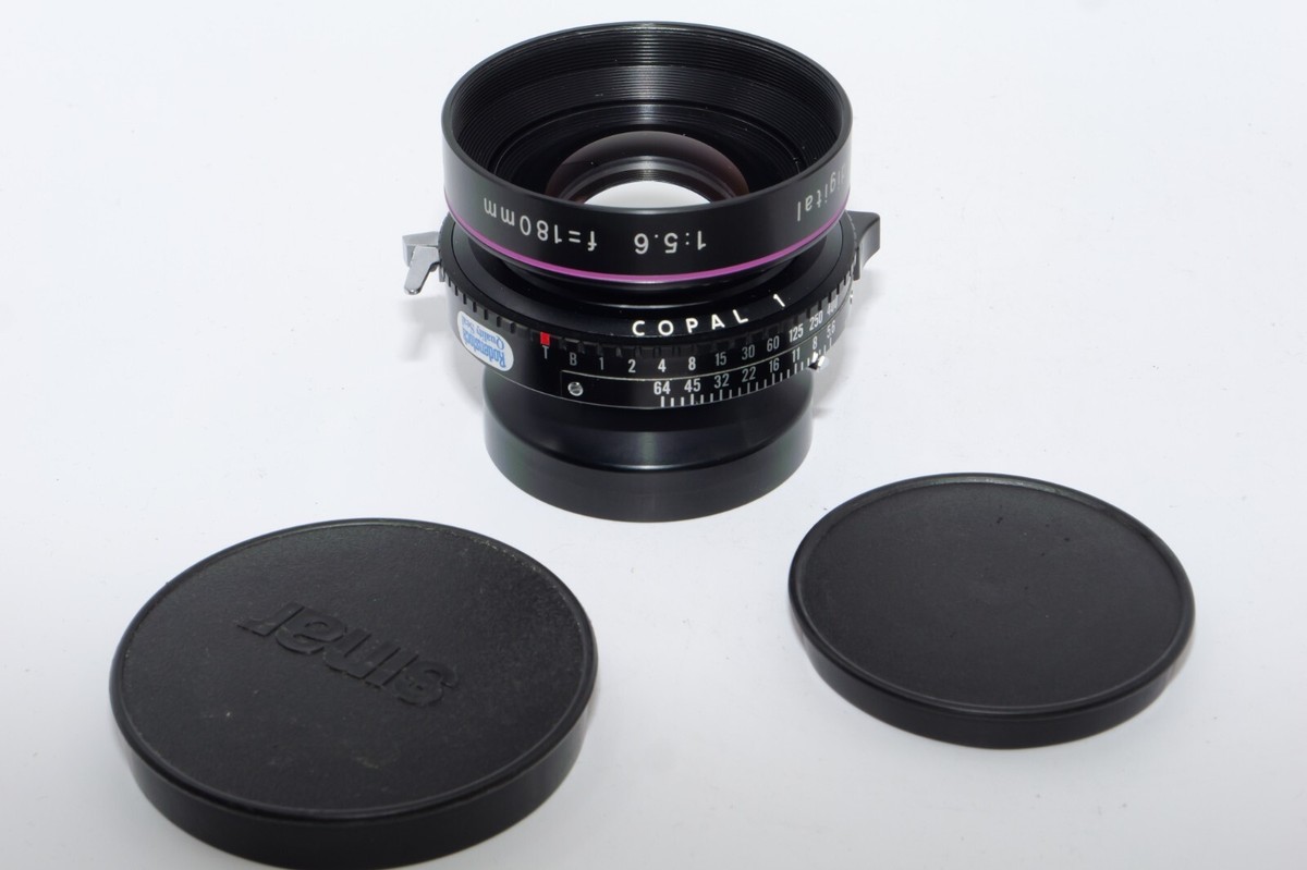 Sinar ジナー Sinaron S 180mm F5.6 72° MC Sinar Sinaron APO Digital 180mm f5.6 lens. Copal #1. Cambo. Arca