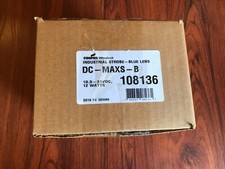 New Wheelock DC-MAXS-B DC MAX industrial strobe W/ Blue lens, 10.5 - 31.0 VD