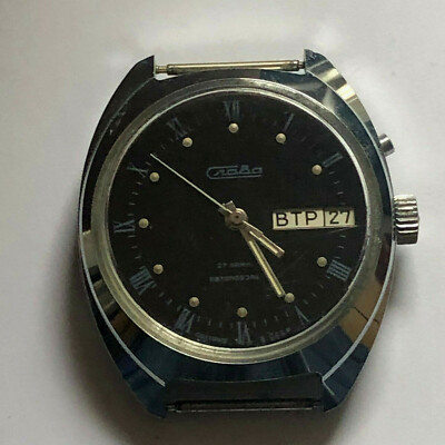 27 Kamhen Russland Vintage Armbanduhr Herren Handaufzug Werk läuft 