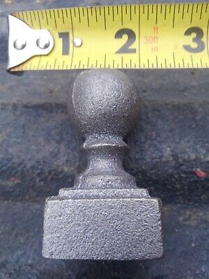Buy Round Stair Parts Baluster Metal Post Cap FAST DELIVERY Wrought Railing Small