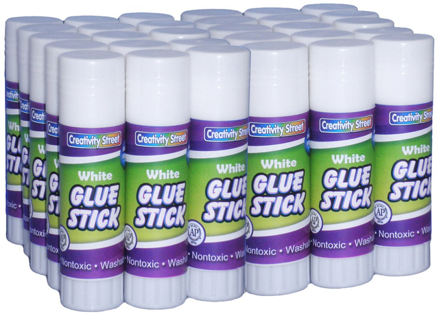 4 jumbo glue sticks