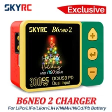 SKYRC B6neo 2 Smart Charger Xmas Color for LiPo/LiFe/LiHV/NiMH/NiCd/Pb Battery
