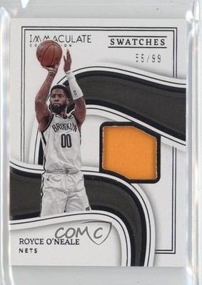 2022-23 Panini Immaculate Swatches 55/99 Royce O'Neale #IHS-RON 1a07