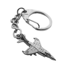 Harrier Jump Jet Aeroplane Keyring in Gift Pouch