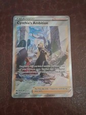 Cynthia's Ambition Holo Ultra Rare SWSH: Crown Zenith: Galarian Gallery GG60 NM on eBay