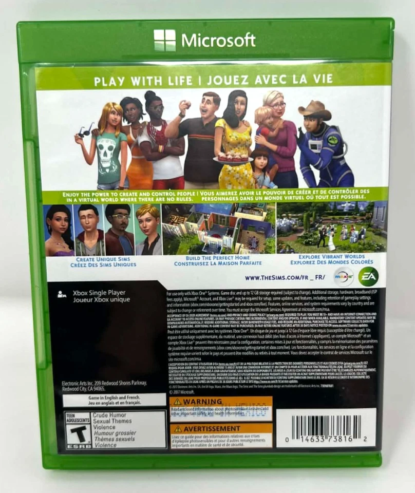 The Sims 4 (Microsoft Xbox One, 2017) - Image 2 of 3
