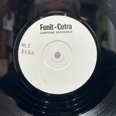 CHARLIE PARKER - BIRD AT ST. NICK'S TEST PRESSING LP 1973 FONIT CETRA MLC 8454/5