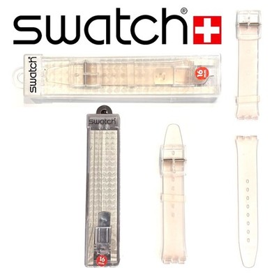 Mint Genuine Authentic SWATCH Plastic Strap 16mm Wide, 17mm Lug Thin Loop