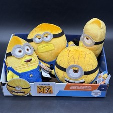 Despicable Me 4 Movie Minion Plush Mega Set Dave, Gus, Jerry  Tim 8-9"