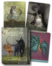 Baraja de cartas Barbieri Fantasy Cats Oracle, ¡por Paolo Barbieri!