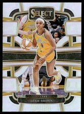 Lexie Brown 2024 Panini Select WNBA Prizms Silver #67 - Los Angeles Sparks