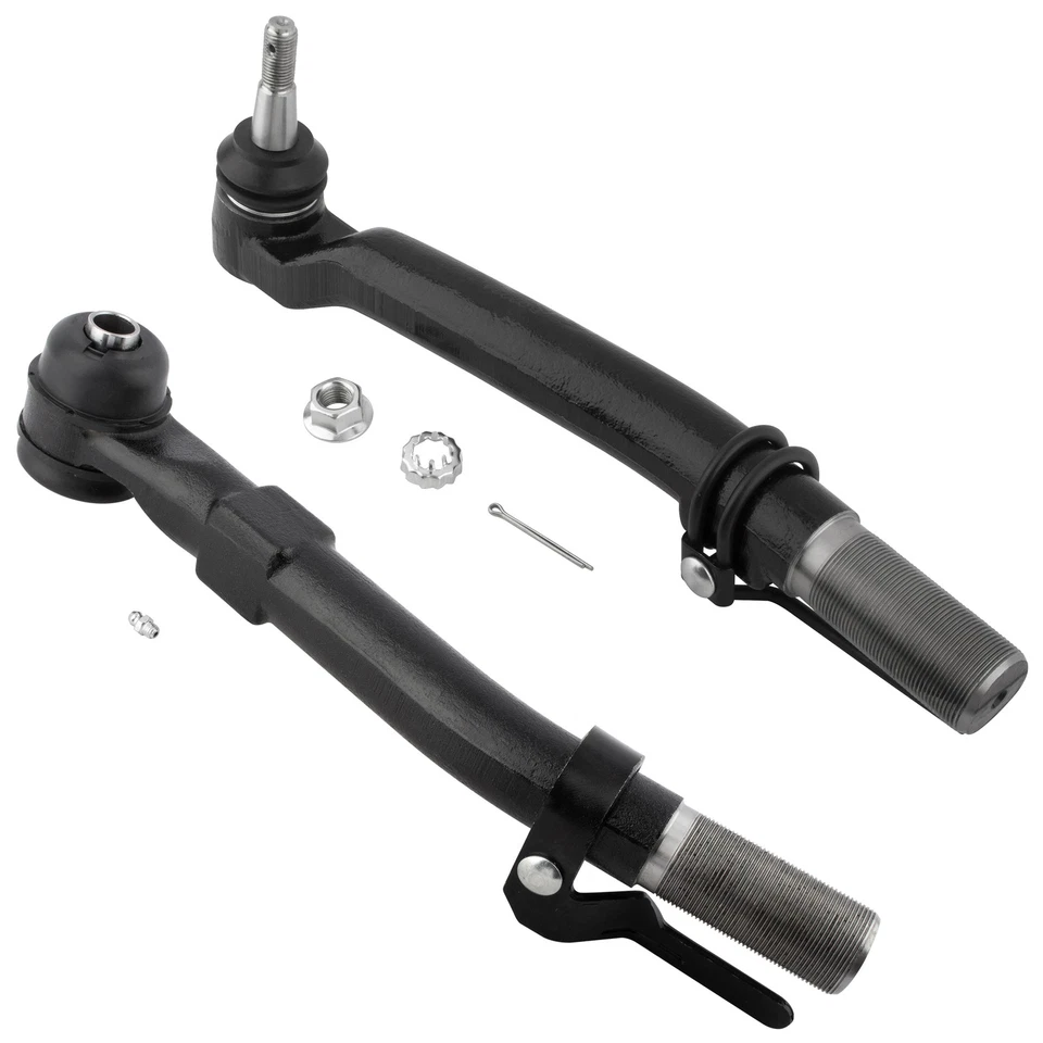 Drag Link and Outer Tie Rod Ends for 2005 - 2016 Ford F-250 F-350 Super Duty 4WD Foto 4 de 4