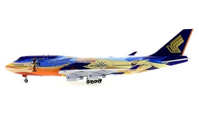 B615301 HX Models 747-400 1/400 Model 9V-SPL Singapore Airlines