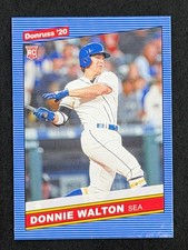 2020 Donruss  Rookie #252 - Donnie Walton R86, RC Seattle Mariners