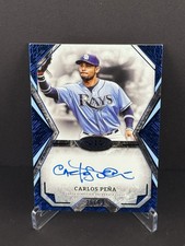 Carlos Pena AUTO /99 Blue Foil- 2025 Topps Tier One Tier One Talent