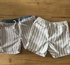 Rylee & cru Boy Swim Trunks Set (Sz 4-5)