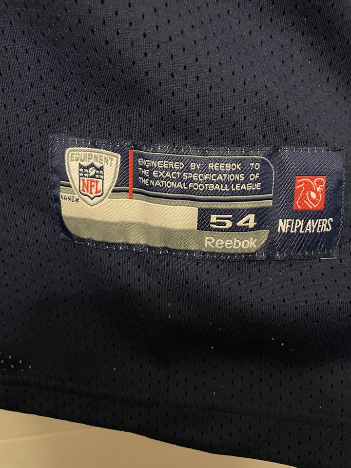 Camiseta Matt Schaub Houston Texans Reebok 54 XL Cosida NFL Fútbol Azul Foto 4 de 4