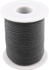 Nylon Thread Twine for Gardening Braided Bracelets DIY Crafts 2Mm-101Feet, Gray