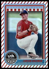 2025 Panini Stars and Stripes USA Baseball #115 Carson Bolemon Stripes