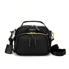 New TUMI Voyageur Troy Shoulder Bag Crossbody Black Nylon 196308 Backpacks