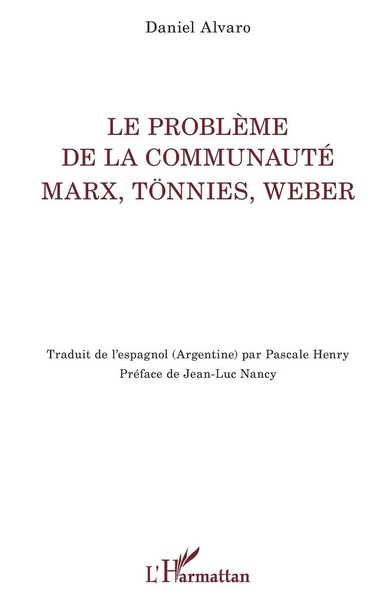 Daniel Alvaro | Le ProblèMe De La Communauté | Taschenbuch | FranzöSisch (2020)-image