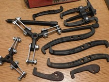 LOT 3 Extracteur GRIFFE arrache MOYEU roulement VOLANT machoire MECANIQUE MOTEUR