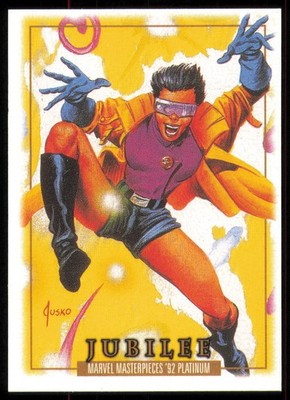 2024 Marvel Masterpieces 92 Platinum Jubilee Leather #100