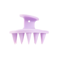 Silicone Shampoo Head Scalp Massage Brush Silicone Body Brush Hair Washing Comb