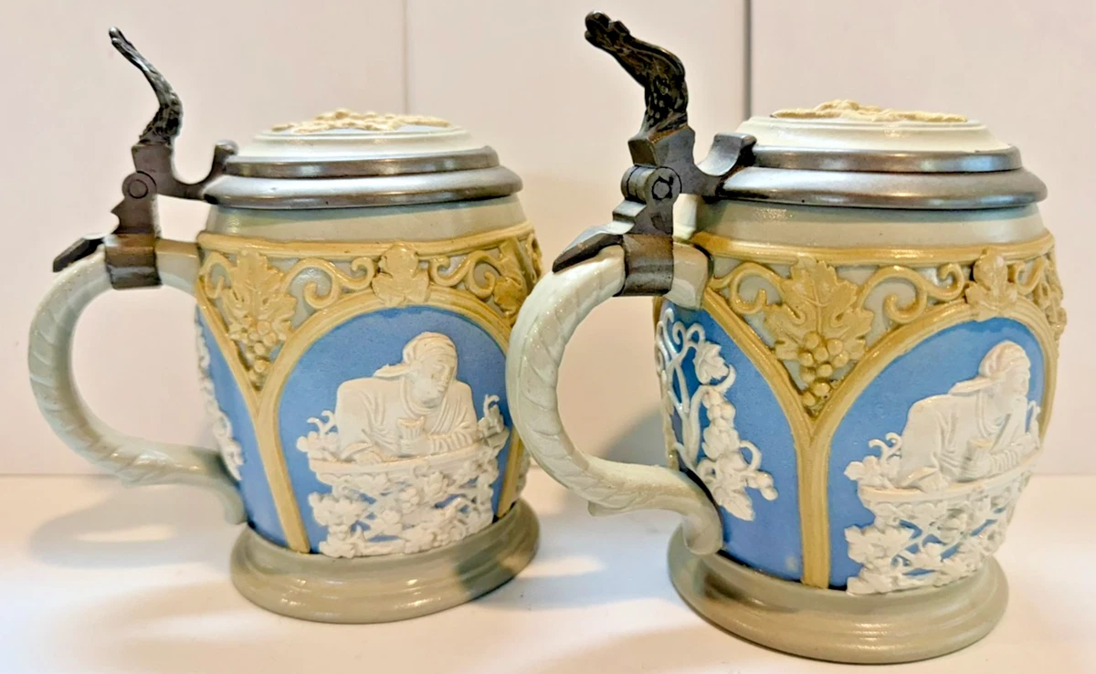 Villeroy Boch Mettlach Indiana Collectible German Steins for sale