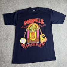 VTG 80s Music City USA NASHVILLE TN Youre Playing My Song M Mens Tee USA Made