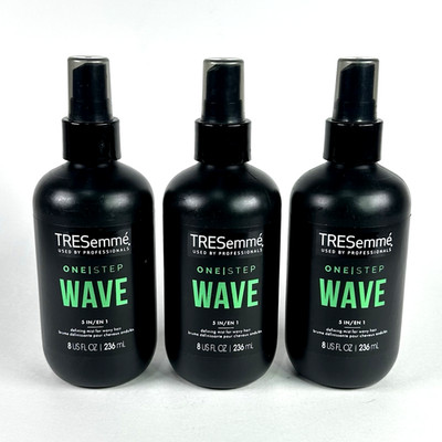 3 Pack TRESemmé One Step 5-in-1 Wave Styling Mist for Wavy Hair (8 fl oz) New