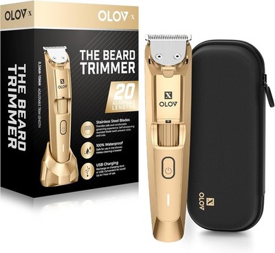 Men'S Beard Trimmer- All-In-One Trimmer with Precision Dial - Premium Facial Hai