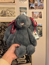 Jellycat Medium Bashful Forest Bunny BNWT Very Rare! 