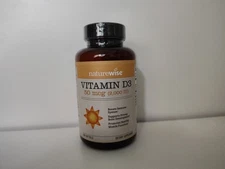 NatureWise Vitamin D3 2000iu (50 mcg) Healthy Muscle Function and Immune Support
