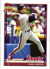 1991 Topps - John Orton #176