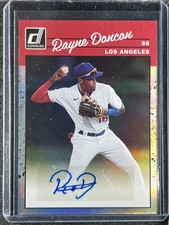 Doncon, Rayne - 2023 Donruss - Autograph