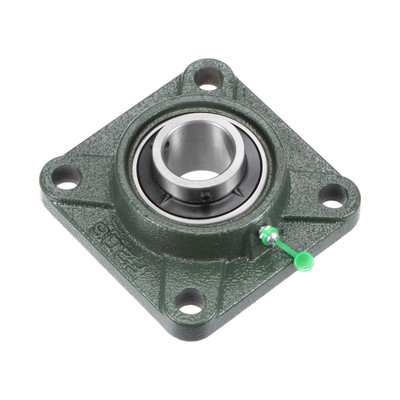UCF206 Flange Block Bearings 30mm Bore Cast Iron Bearing Unit Set Screw Lock