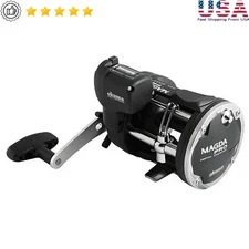 Lightweight Line Counter Fishing Reel Corrosion Resistant Saltwater Fishing New